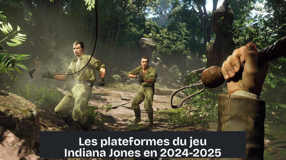 Les plateformes du jeu Indiana Jones en 2024-2025