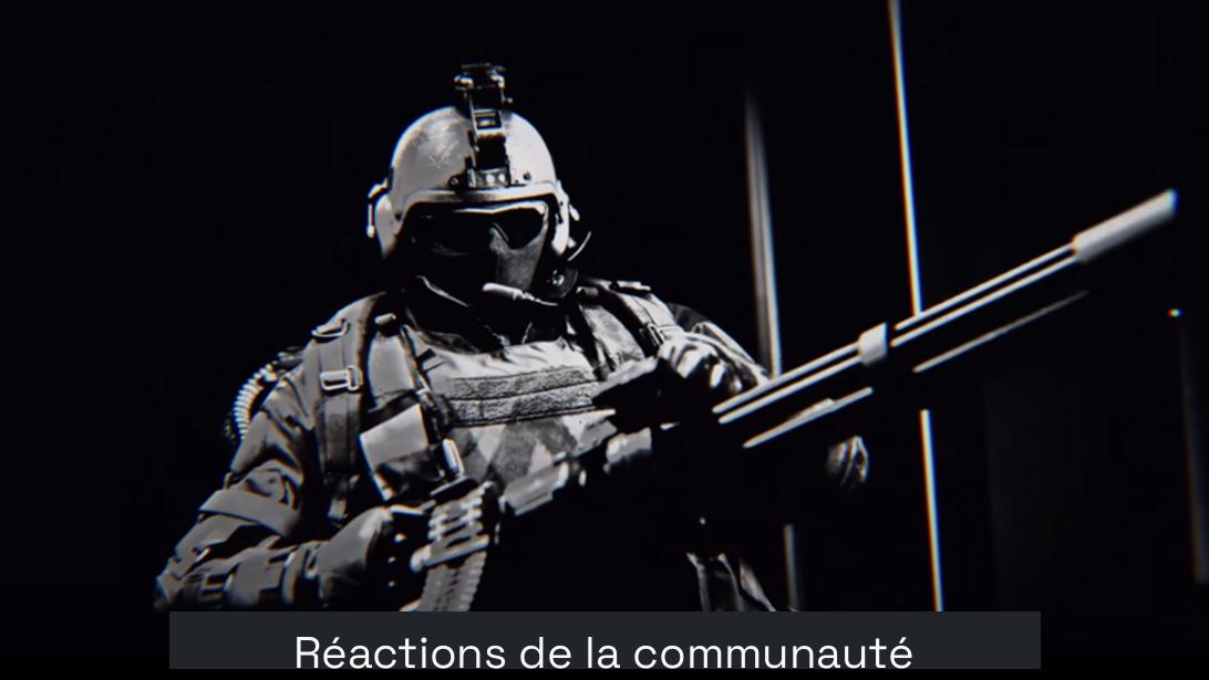 Réactions de la communauté