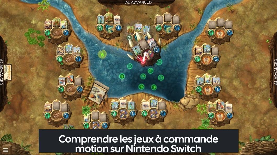 Comprendre les jeux à commande motion sur Nintendo Switch