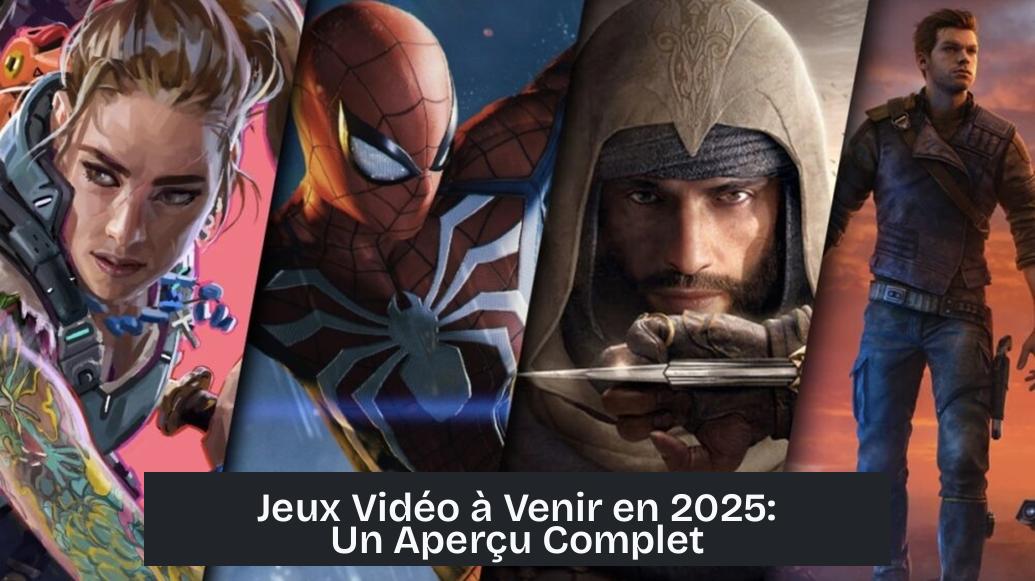 Jeux Vidéo à Venir en 2025: Un Aperçu Complet