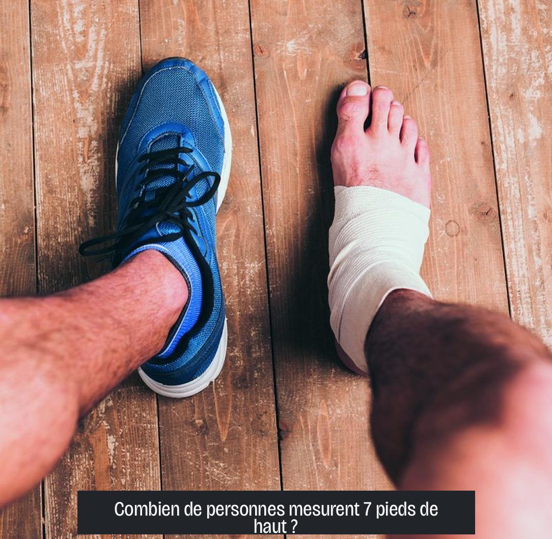 Combien de personnes mesurent 7 pieds de haut ?