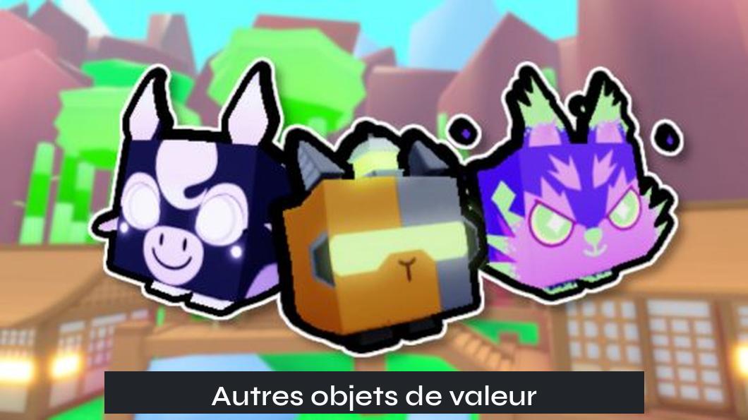 Autres objets de valeur
