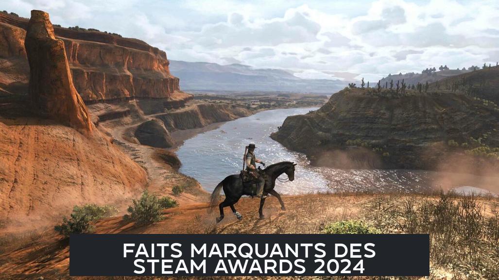 Faits marquants des Steam Awards 2024