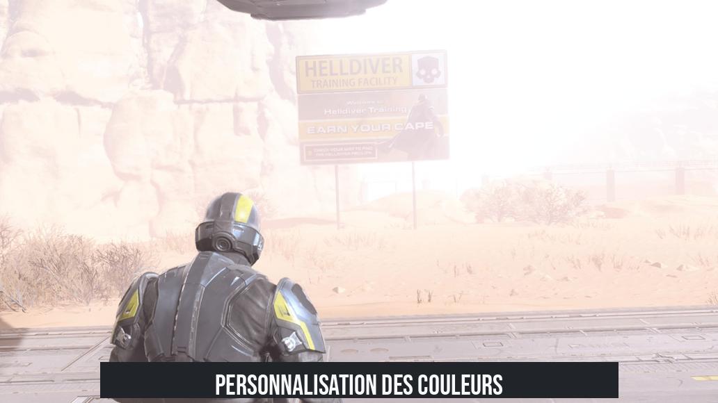 Personnalisation des couleurs