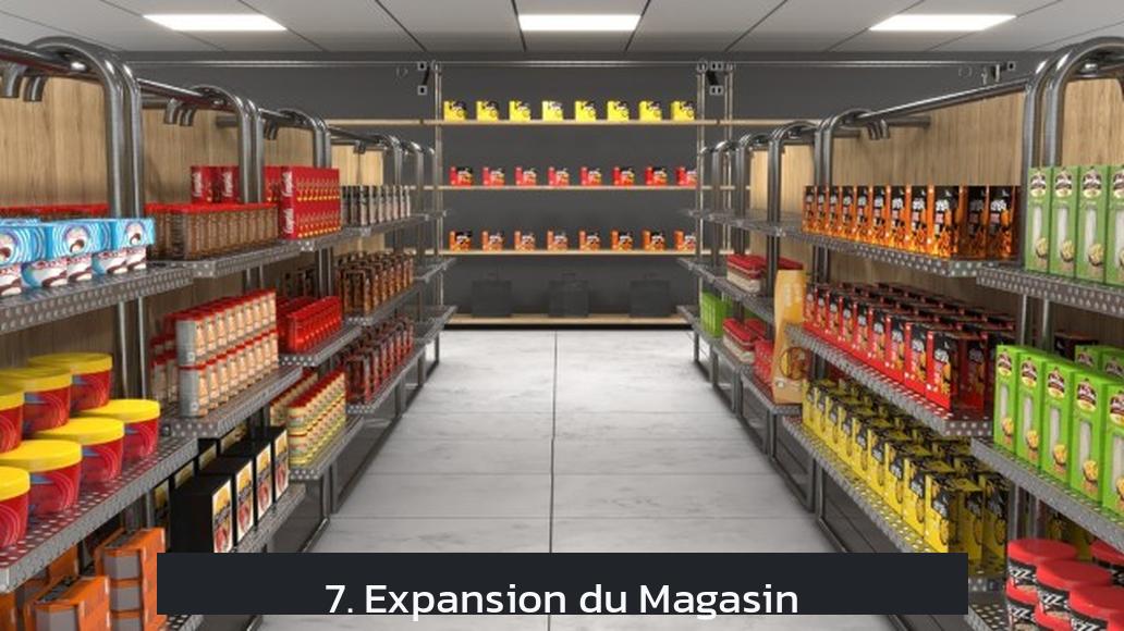 7. Expansion du Magasin