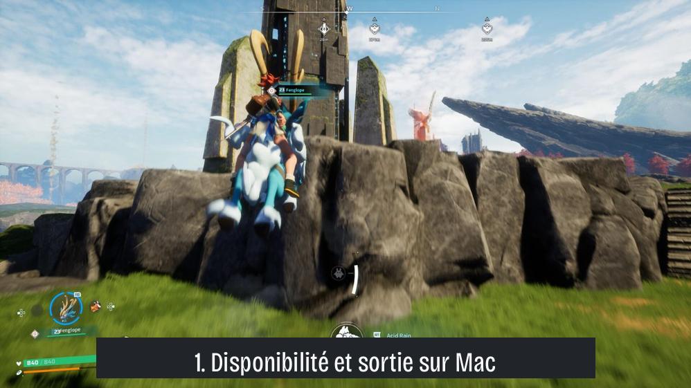 1. Disponibilité et sortie sur Mac