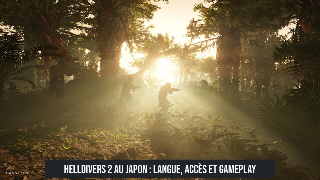 Helldivers 2 au Japon : langue, accès et gameplay