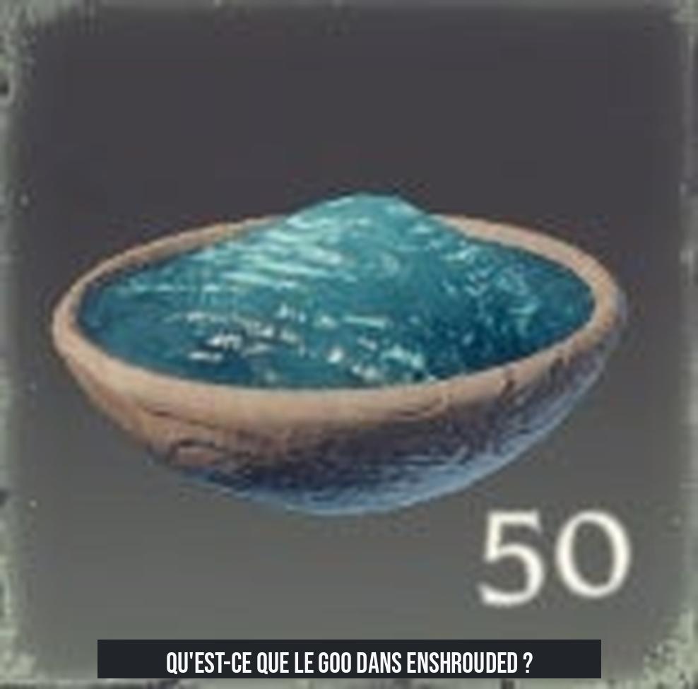 Qu'est-ce que le Goo dans Enshrouded ?