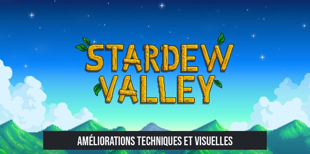 Améliorations techniques et visuelles