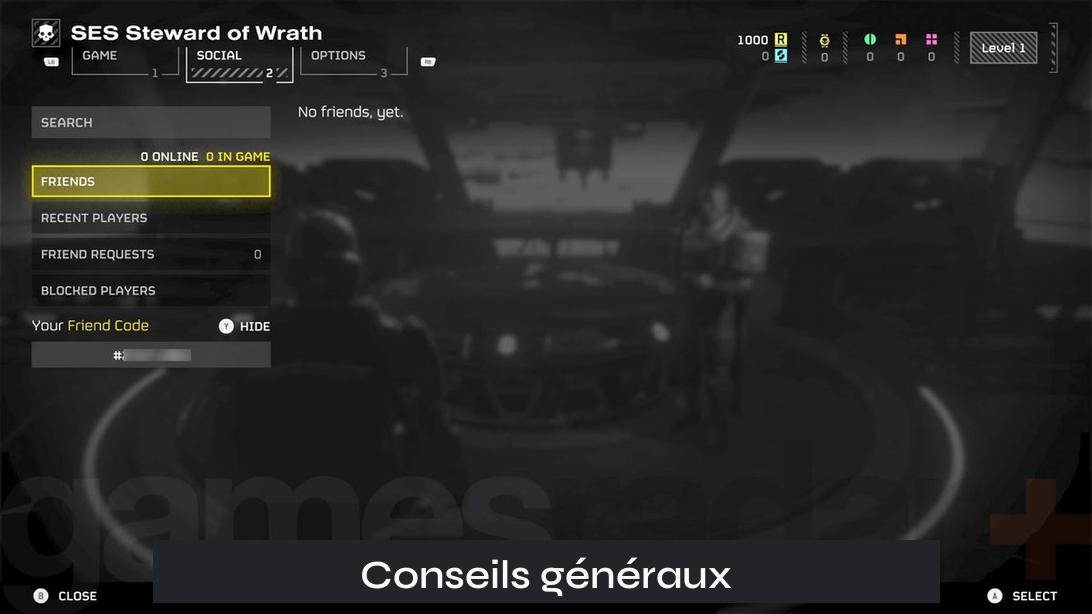 Conseils généraux