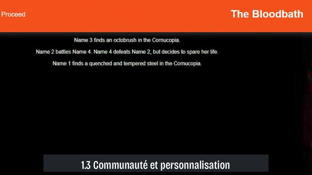 1.3 Communauté et personnalisation