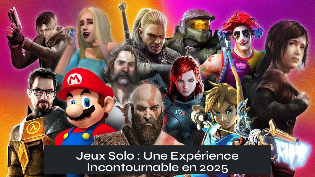 Jeux Solo : Une Expérience Incontournable en 2025