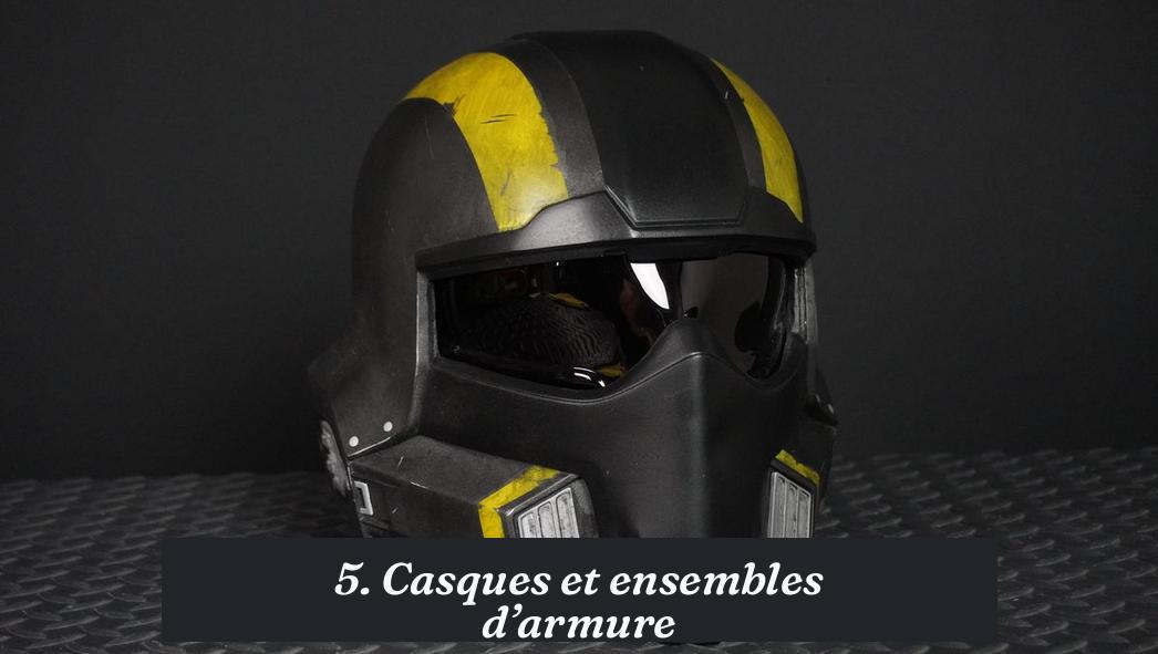 5. Casques et ensembles d’armure