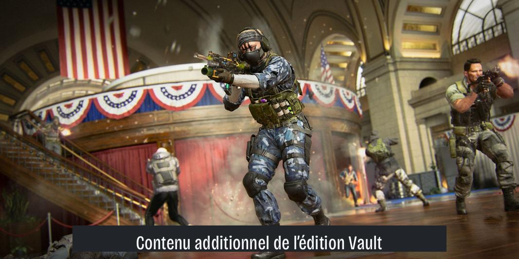 Contenu additionnel de l’édition Vault