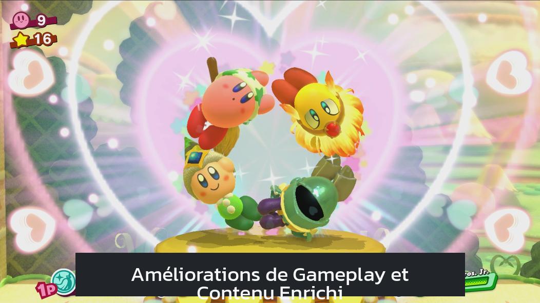 Améliorations de Gameplay et Contenu Enrichi