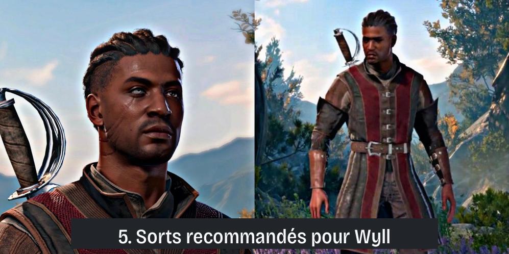 5. Sorts recommandés pour Wyll