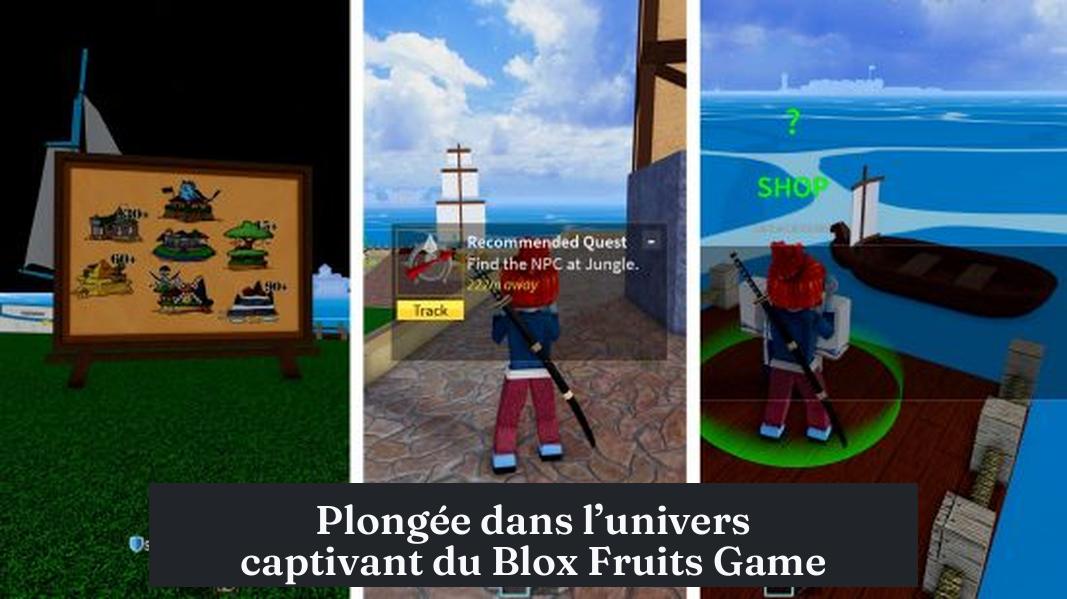 Plongée dans l’univers captivant du Blox Fruits Game