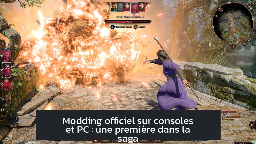 Modding officiel sur consoles et PC : une première dans la saga