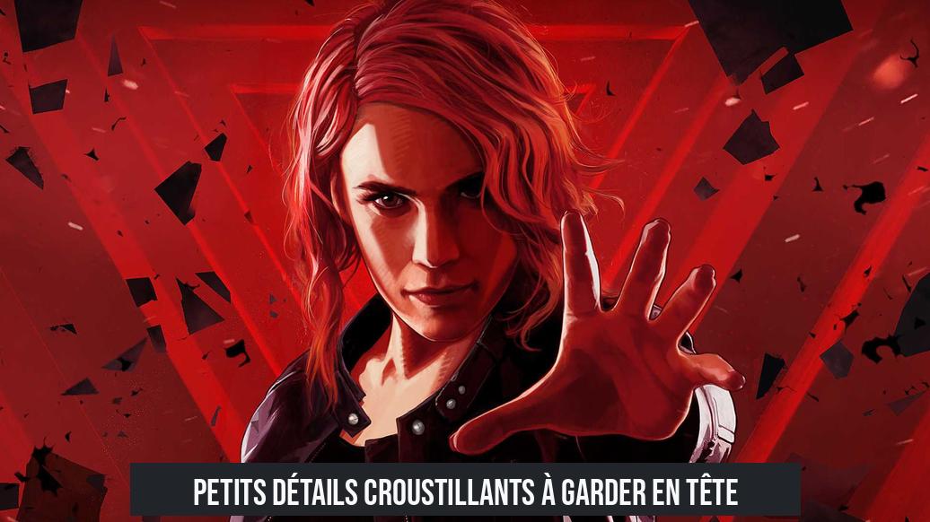 Petits détails croustillants à garder en tête
