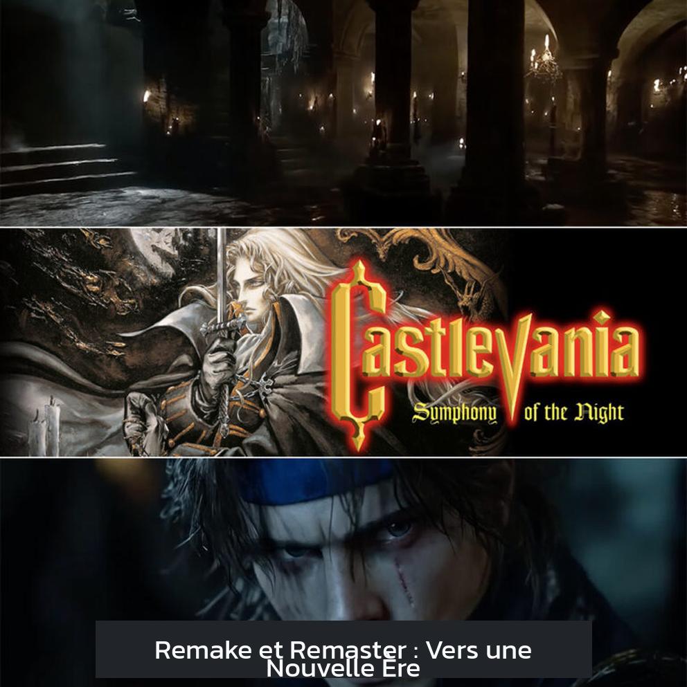 Remake et Remaster : Vers une Nouvelle Ère