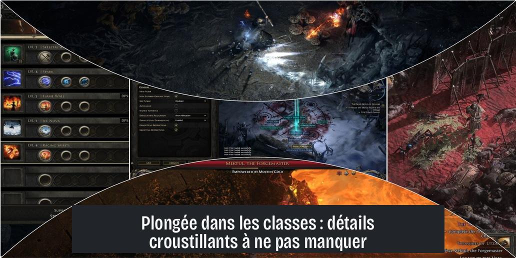 Plongée dans les classes : détails croustillants à ne pas manquer