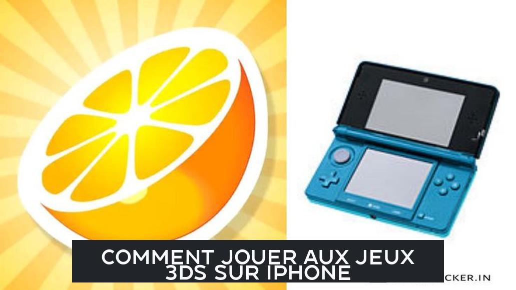 Comment jouer aux jeux 3DS sur iPhone