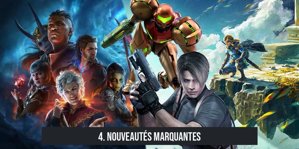 4. Nouveautés Marquantes