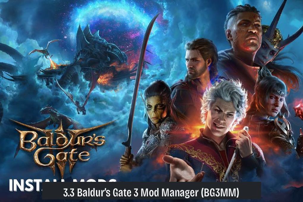 3.3 Baldur’s Gate 3 Mod Manager (BG3MM)