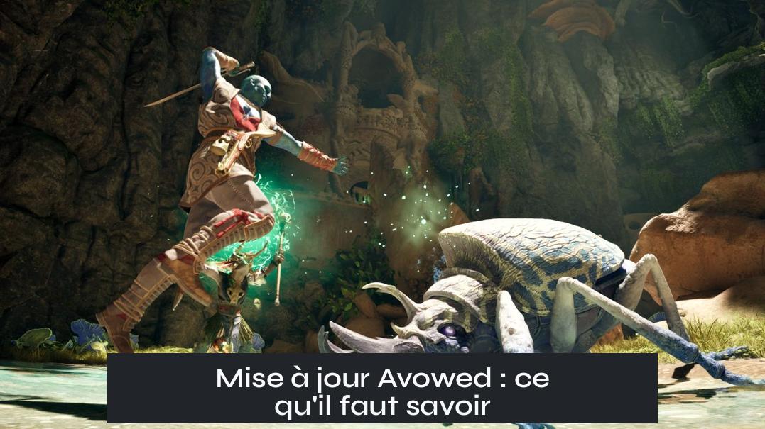Mise à jour Avowed : ce qu'il faut savoir