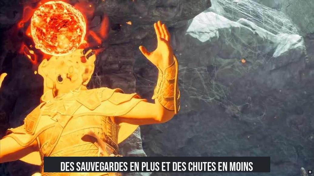 Des Sauvegardes en Plus et des Chutes en Moins