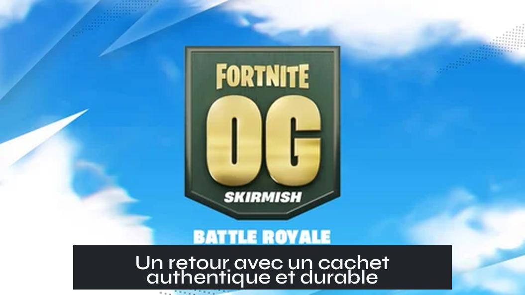 Un retour avec un cachet authentique et durable