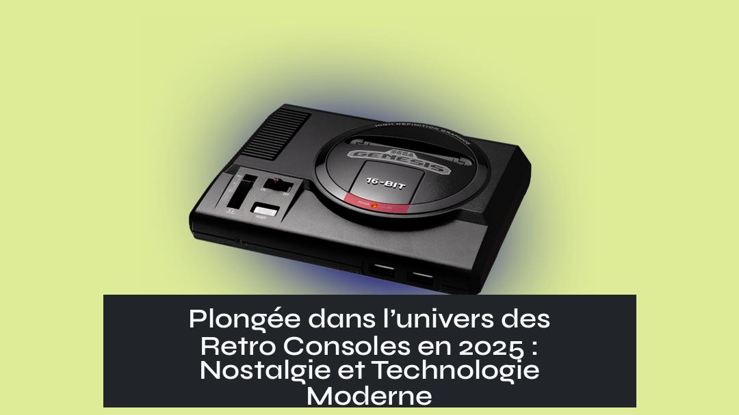 Plongée dans l’univers des Retro Consoles en 2025 : Nostalgie et Technologie Moderne