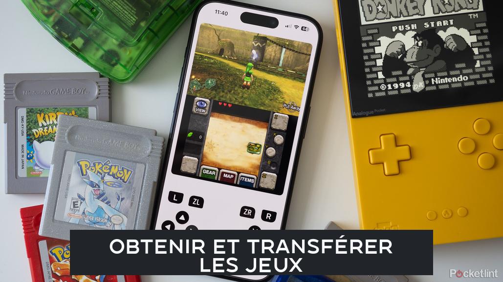 Obtenir et transférer les jeux