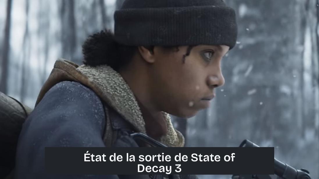 État de la sortie de State of Decay 3