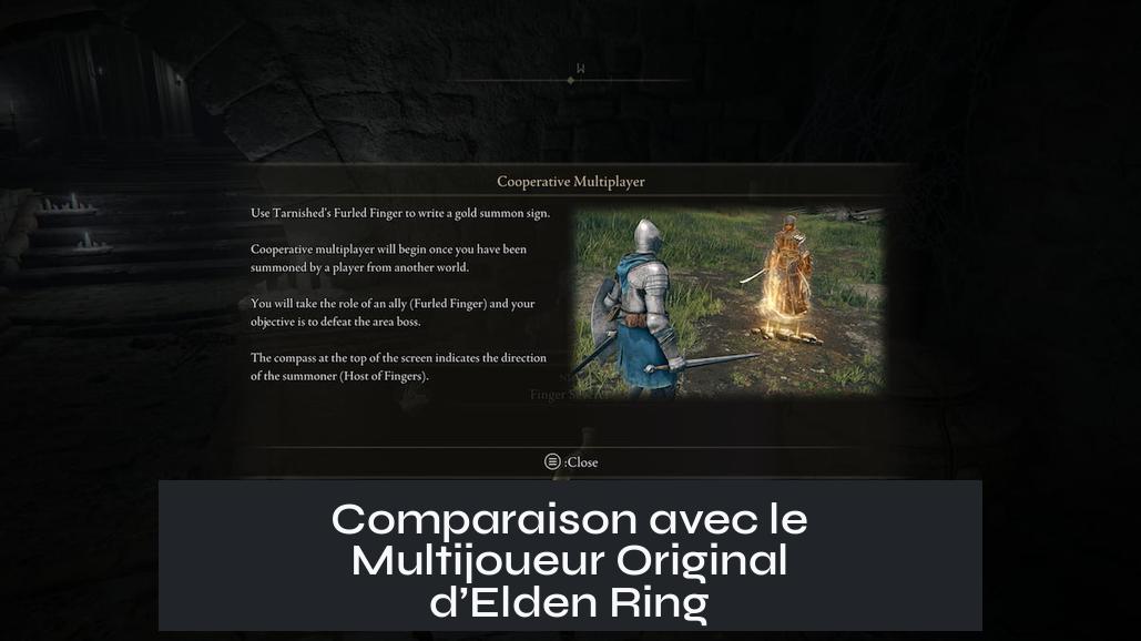 Comparaison avec le Multijoueur Original d’Elden Ring