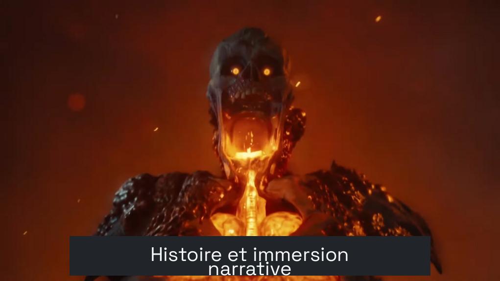 Histoire et immersion narrative