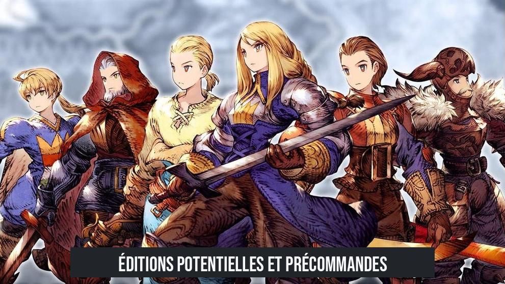 Éditions potentielles et précommandes