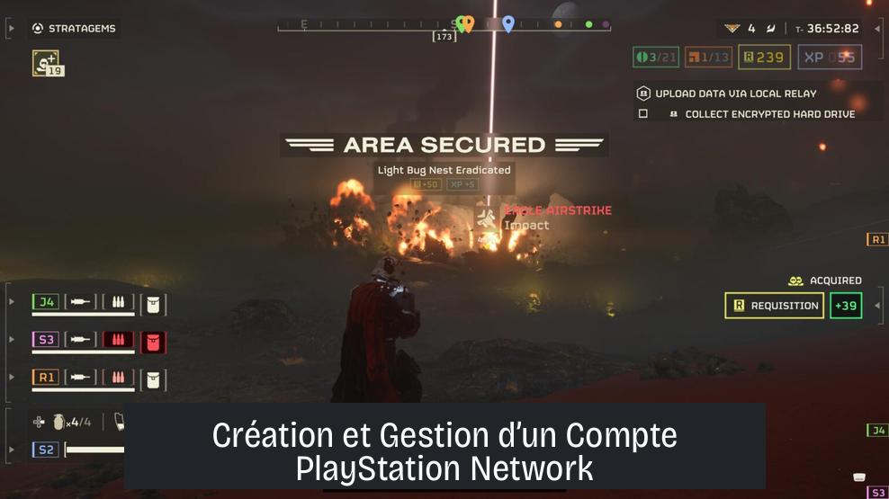 Création et Gestion d’un Compte PlayStation Network