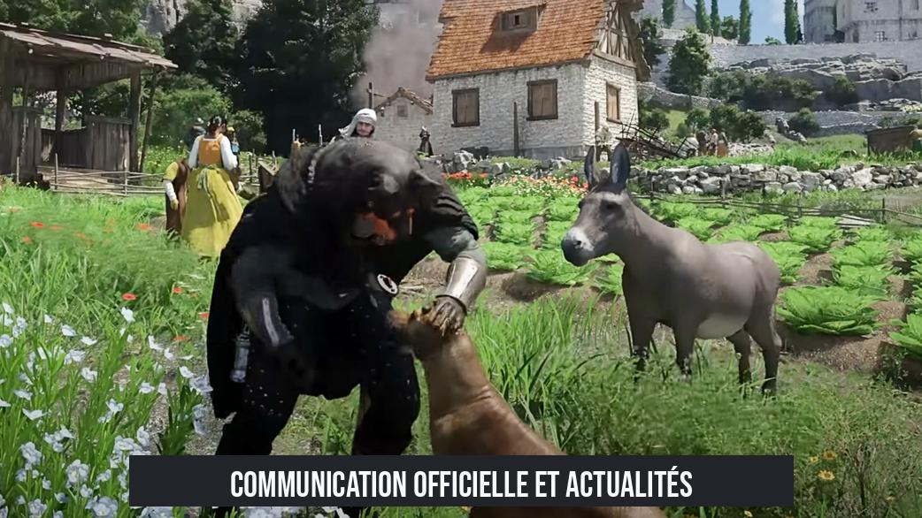 Communication officielle et actualités