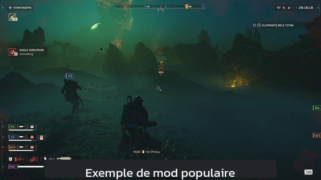 Exemple de mod populaire