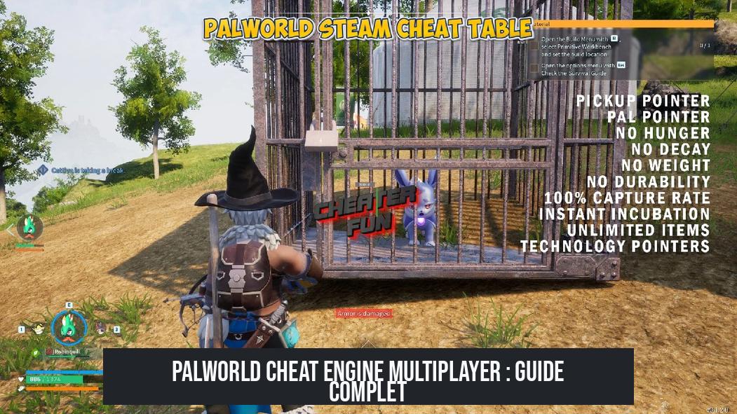 Palworld Cheat Engine Multiplayer : Guide Complet