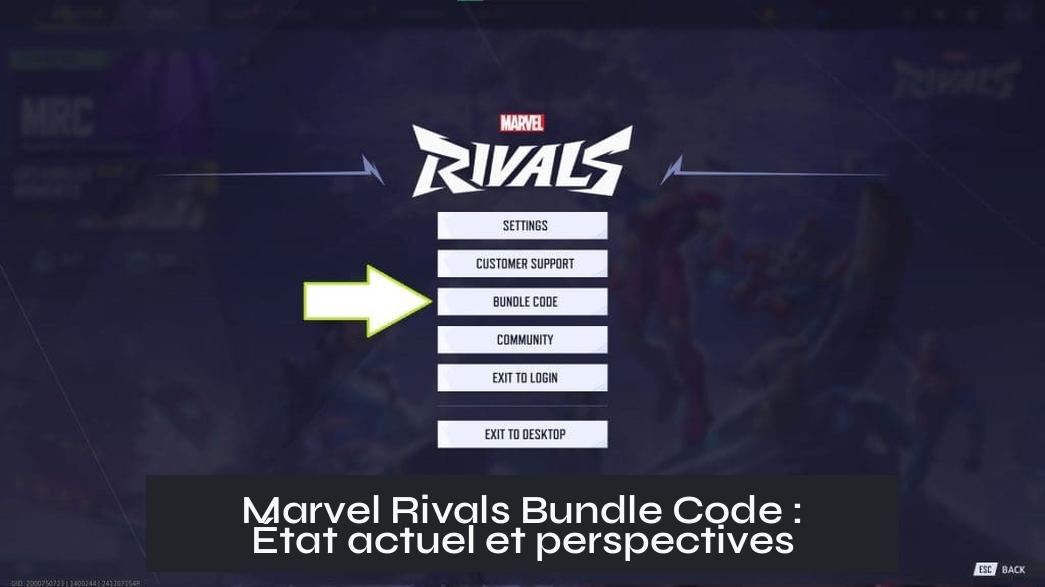 Marvel Rivals Bundle Code : État actuel et perspectives