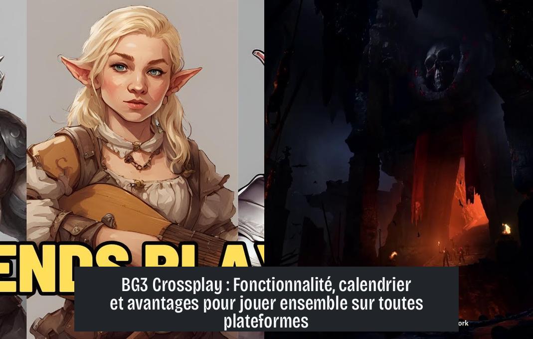 bg3_crossplay BG3 Crossplay : Fonctionnalité, calendrier et avantages pour jouer ensemble sur toutes plateformes