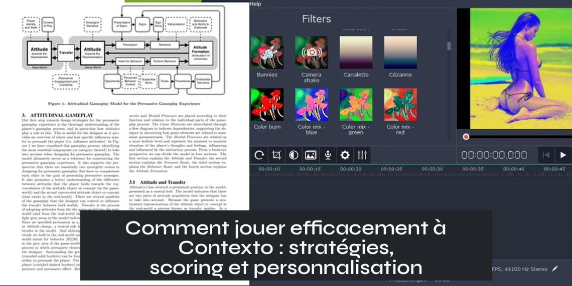 Comment jouer efficacement à Contexto : stratégies, scoring et personnalisation
