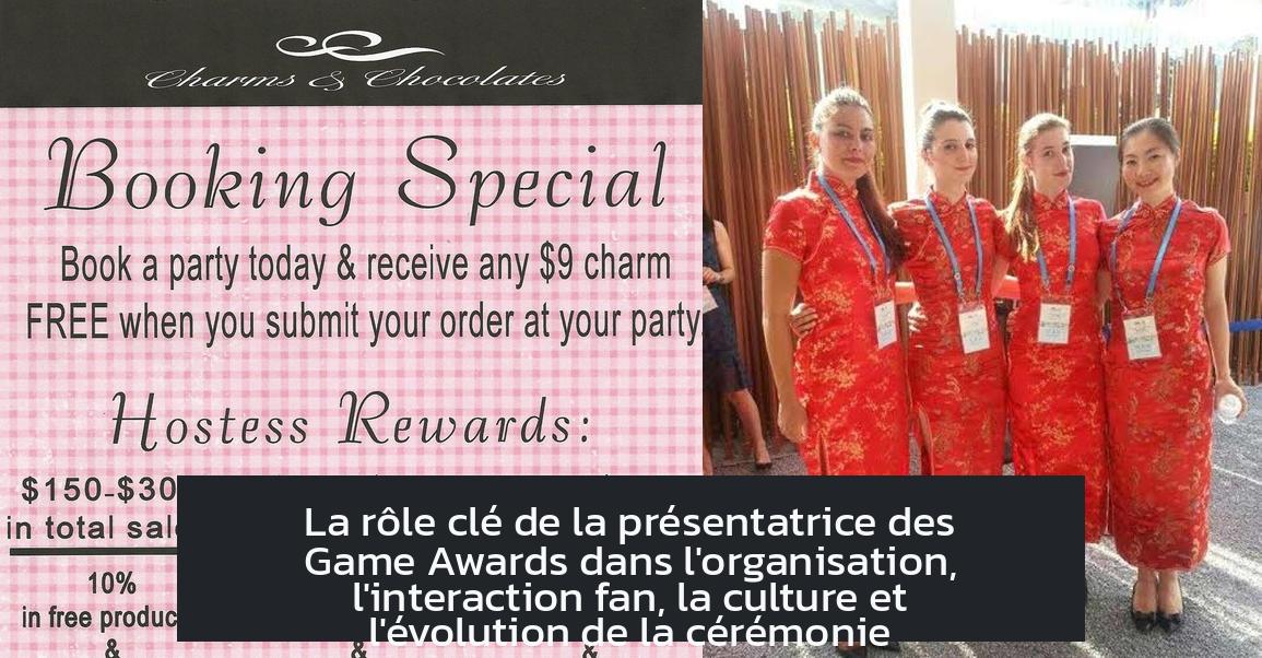 La rôle clé de la présentatrice des Game Awards dans l'organisation, l'interaction fan, la culture et l'évolution de la cérémonie