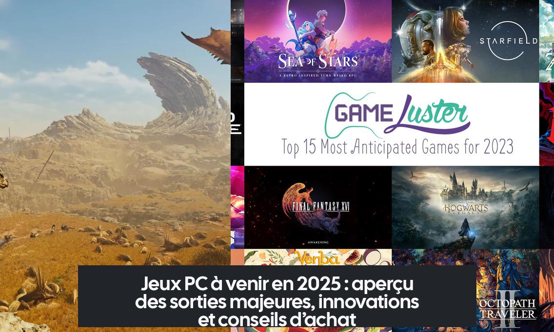 games_pc_upcoming Jeux PC à venir en 2025 : aperçu des sorties majeures, innovations et conseils d’achat