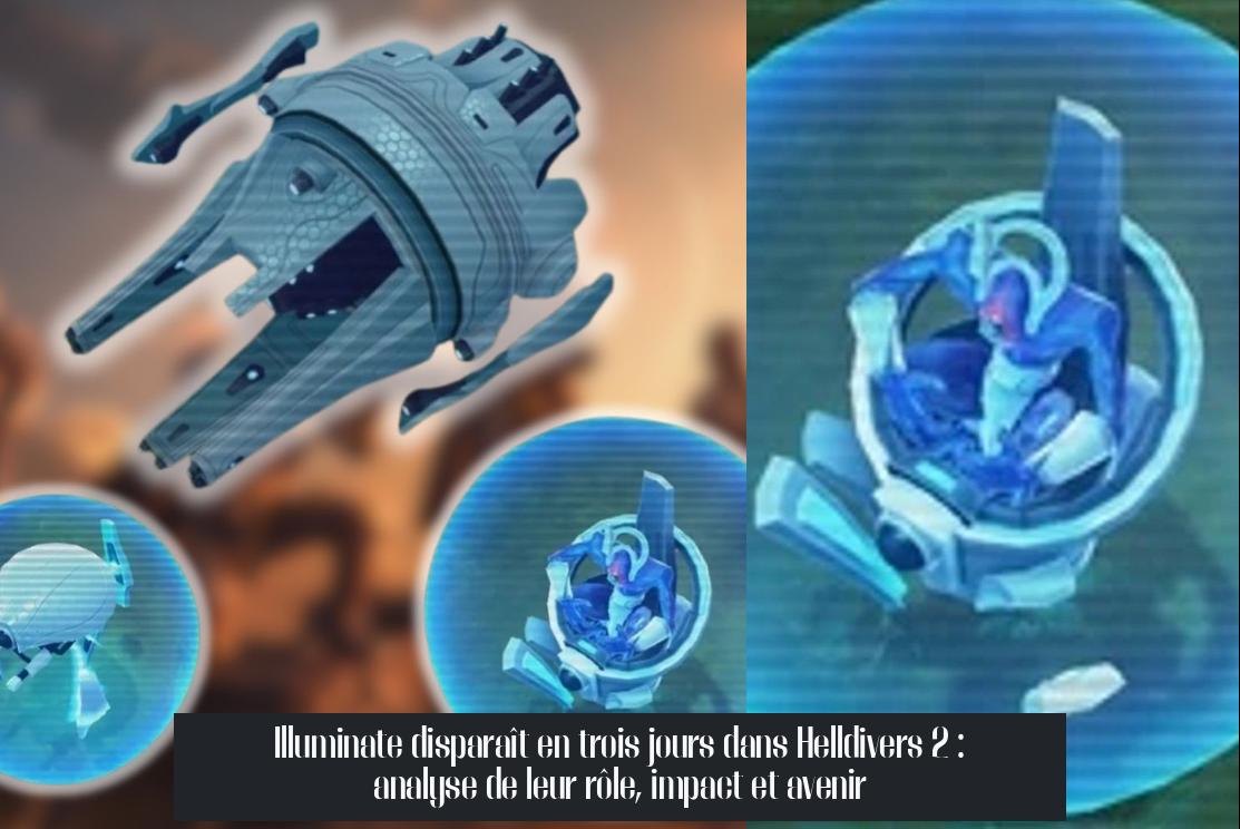 Illuminate disparaît en trois jours dans Helldivers 2 : analyse de leur rôle, impact et avenir
