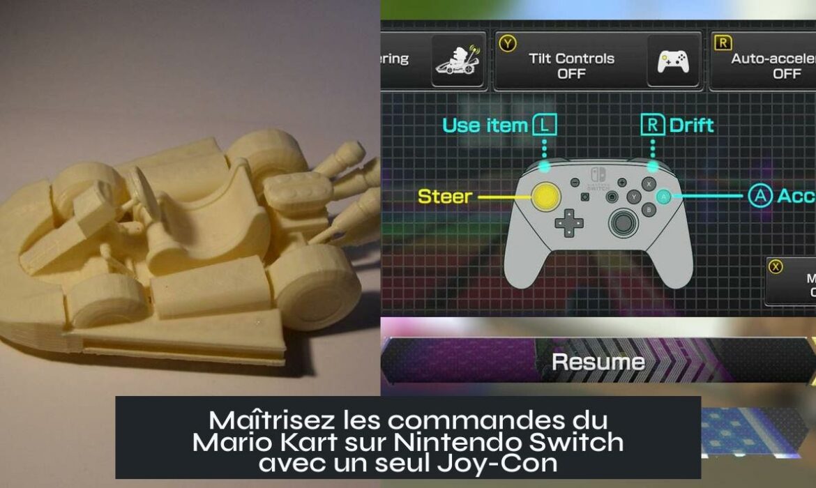 Maîtrisez les commandes du Mario Kart sur Nintendo Switch avec un seul Joy-Con