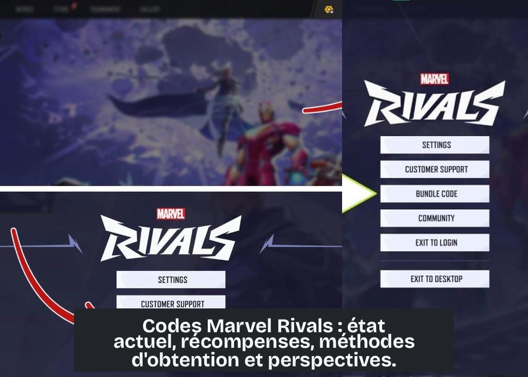 Codes Marvel Rivals : état actuel, récompenses, méthodes d'obtention et perspectives.