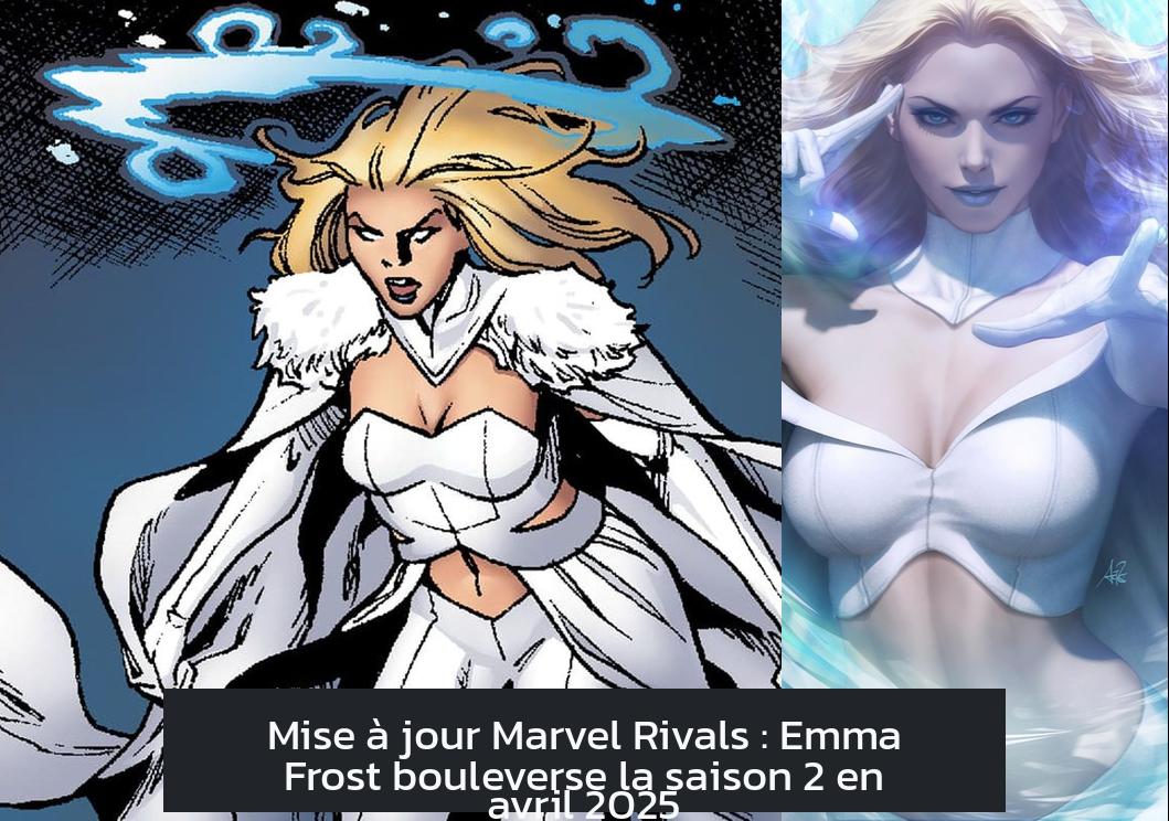 Mise à jour Marvel Rivals : Emma Frost bouleverse la saison 2 en avril 2025